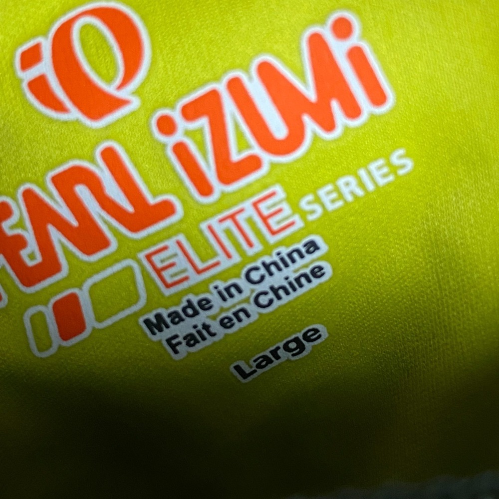 Pearl Izumi Elite reversible Jacket Mens L zip pocket softshell reflective - Picture 12 of 16